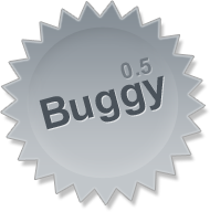 buggy 0.5 - artwork by Bryan Bell