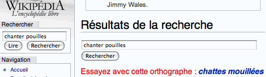 chanter pouilles par wikipedia : essayez chattes mouillées